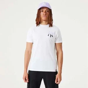 New Era Camiseta New York Yankees Mlb Drip Logo Blanco