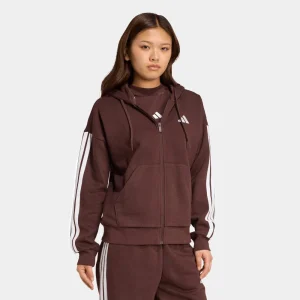 adidas Chaqueta De Felpa Con Capucha Essential 3 Tripes