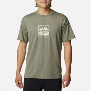 Columbia Camiseta Técnica Con Estampado En El Pecho Tech Trail™ Hombre