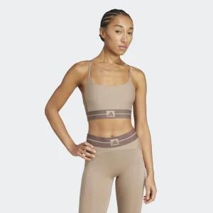 adidas Sujetador Deportivo Baja Sujeción Mujer Hyperglam Rib Bralette