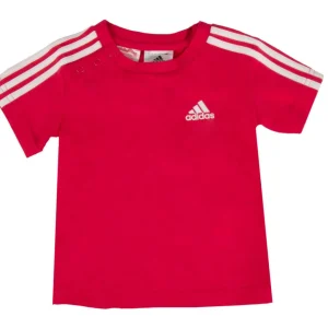 Camiseta Casual Niño Essential 3 Bandas adidas Sportswear