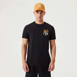 New Era Camiseta New York Yankees Mlb Drip Logo Negro