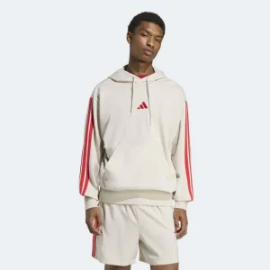 adidas Sudadera Con Capucha Essentials French Terry 3 Bandas