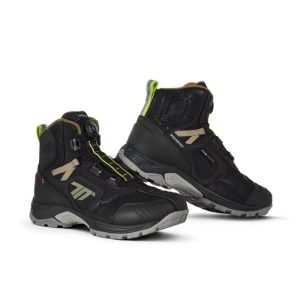 Botas seventy SD-BA7 STELVIO BAJA NEGRA ARENA AMARILLO FLUOR