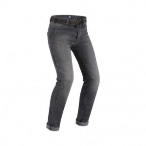 PANTALON VAQUERO PMJ CAFE RACER GRIS